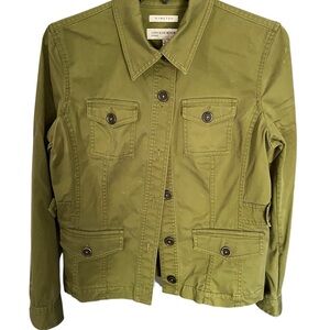 Jones New York Utility Jacket in Olive
